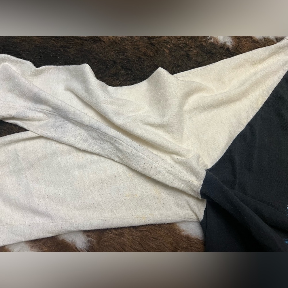 Rare HTF VTG Single Stitch The Police Band Concert Tour 80s Raglan T-shirt - Picture 16 of 16